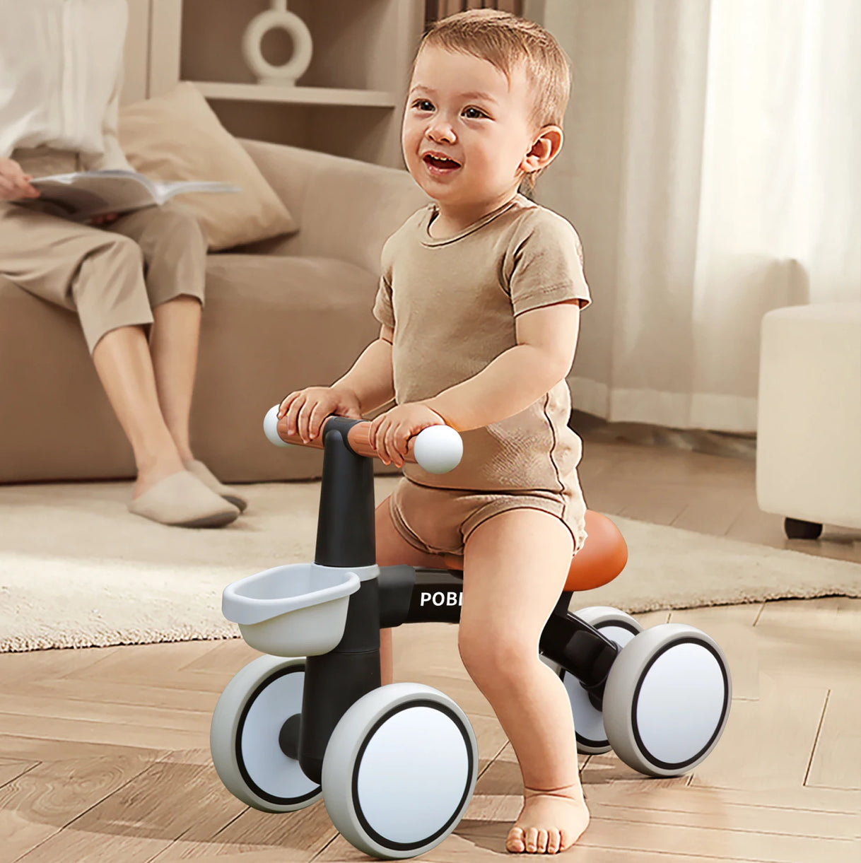 Vélo Bébé Évolutif 4 Roues 1 à 3 ans – POBLON