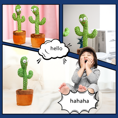 Cactus Dansant et Chantant – Jouet Interactif Drôle et Musical